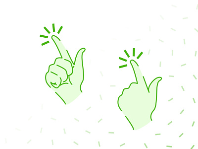 Hands Pointing design hands illustration sketch ui vector