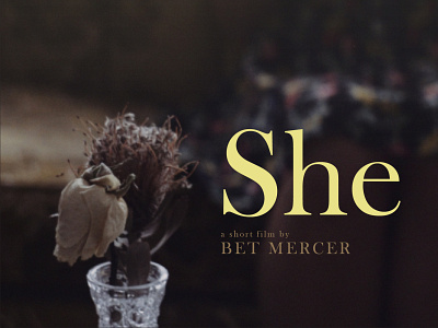 She | Short Film Poster