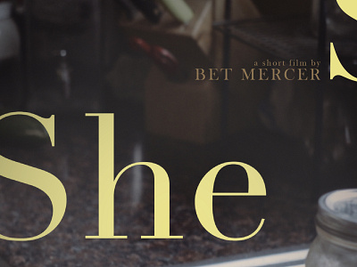 She | Alt. Film Poster