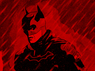 The Batman adobe adobe fresco adobe photoshop batman design digital art digital painting graphic design illustration painting photoshop procreate tablet the batman xp pen