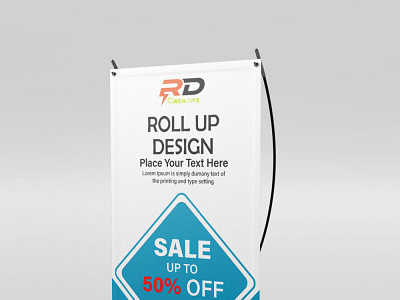 Roll-up/X Banner Design1 design graphic design illustration
