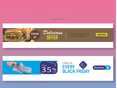 Web banner Ads Design