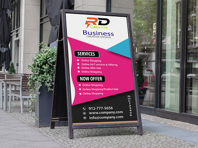 Business Signage Design branding design graphic design illustration logo