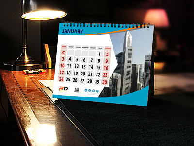 Desk Calendar Design 2021 branding design flyer graphic design illustration