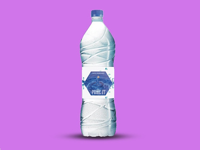 Water Bottle label Design 2021