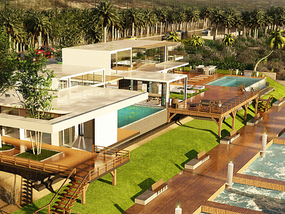 Modern Luxury Beach Villa 3d 3d model 3d render architecture architecture design design interior interiordesign render rendering