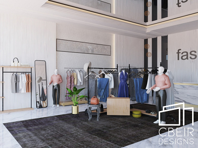 Retail Visual Merchandising Interior Design 3d 3d model 3d render architecture architecture design clothing design interior design render retail retail design retail interior visual merchandising