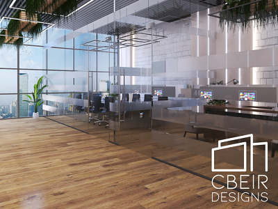 3D Render of an Open Office Design 3d 3d model 3d render architecture architecture design coworking design industrial industrial office interior design modern modern office office office design office interior office interior design office render office visualization render