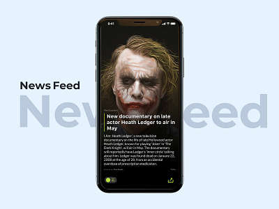 News Feeds - Snippet View