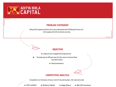 Insurance Company Website - UX Case Study competitive analysis empathy mapping heuristic analysis information architecture insurance company uidesign user experience user flow user journey user research ux ux case study website design