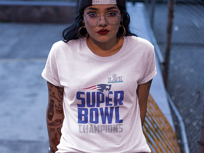 SUPER BOWL CHAMPIONS design graphic design merchandise merrchan popular design t shirt tredning tshirt typography