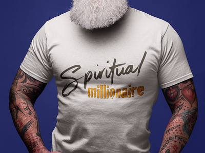 Spiritual Millionaire T shirt design