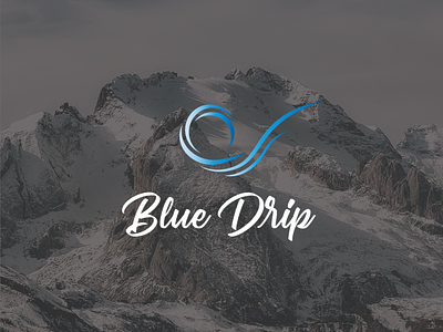 BLUE DRIP- Logo Design Concept