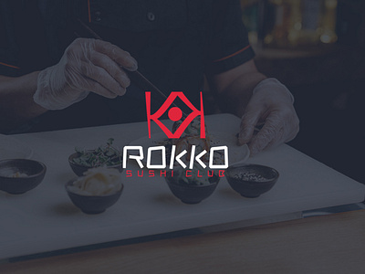 ROKKO SUSHI CLUB-Logo Design Concept