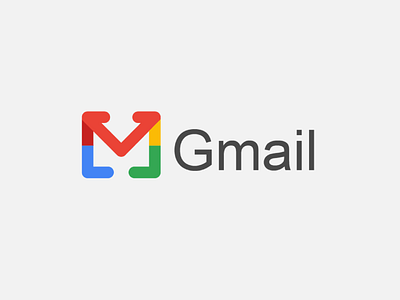 This is my redesign of the Gmail logo brand branding concept design envelope gm gm monogram gmail gmail logo google google design home logo concept logo redesign logos playoff rebrand