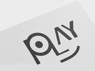 Play Logo design editorial illustration layout logo magazine photography photoshop typography ui