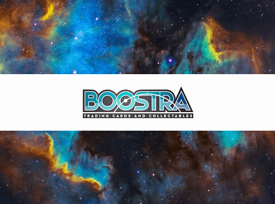 Boostra - Trading Cards and Collectables branding collectables graphic design logo wordmark