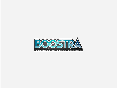 Boostra - Trading cards and collectables branding colle collectables graphic design logo vector wordmark
