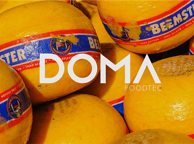 DOMA Food Tec brand brandidentity branding food food processing graphic design logo wordmark