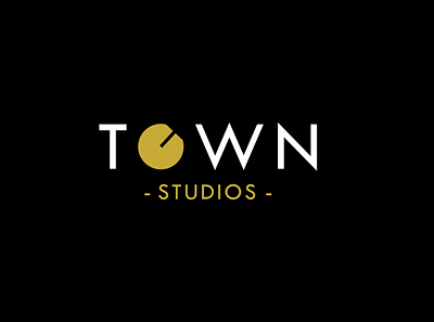 Town Studios brand brandidentity branding graphic design logo mastering music studio wordmark