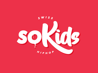 SoKids Swiss Hip Hop Crew crew dancing design drips graffiti hiphop kids logo music so swiss