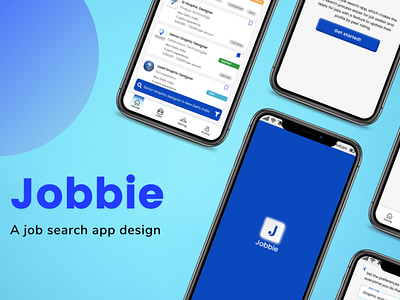 Jobbie - UI Design appdesign illustration ui userinterface uxdesign