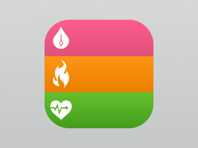 Healthbook iOS Icon freebie healthbook icon ios