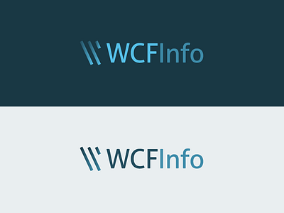 WCFInfo Logo brand branding community framework identity illustration logo rss typography w wcf woltlab