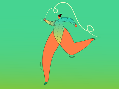 Gymnastics design illustration vector