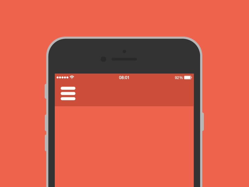 hamburger menu (2) animation awesome clean flat gif hamburger icon logo menu mobile morphing responsice