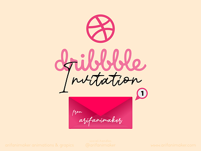 Dribbble Invitation - Feb dribbble invitation dribbble invite dribbble invite giveaway dribbble logo invite animation motion graphics one dribbble invite