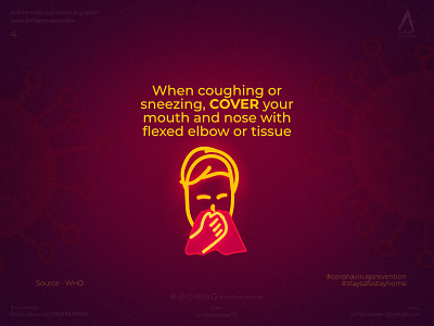 Coronavirus prevention- poster #4 Cover_your_face