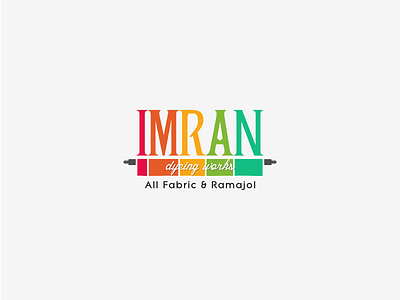 Logo design - imran dyeing arifanimaker arifanimaker.com colorful logo colorfulogo colors colorslogo creativelogo dribbble fabriclogo fivecolorlogo instagram jiggerdyeinglogo jiggerlogo logo a day logo design logo designer logo designs logo mark logomark logos