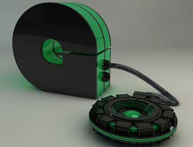 I am the Green Machine 3d 4d cinema design green motion graphics photoshop