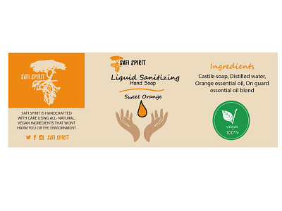 Hand Soap Product Design branding graphic design logo