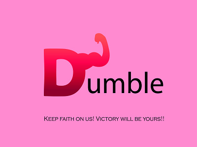 Dumble;Gym is yours :) branding design flat graphic design icon illustration logo logo design vector