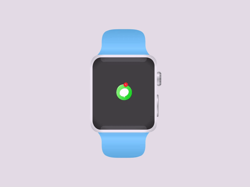 First Shot animation apple apple watch debut dribbble first shot gif invite ios thanks watch