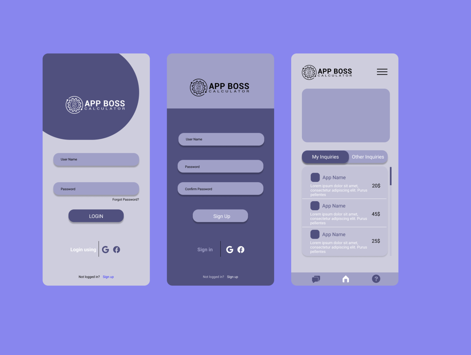 App Boss by Rahul S on Dribbble