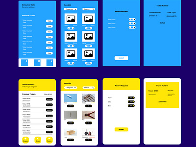 Inventory Management Mockup