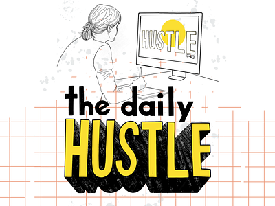 The Daily Hustle; A Self Portrait.