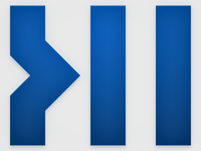 Personal Logo blue logo personal trademark