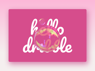 Hello Dribbble! design first shot hellodribble ui ux web design