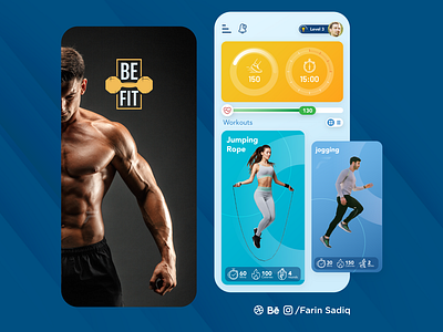 Fitness App UI Design