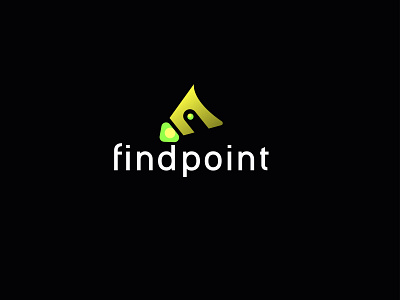 Wordmark Find point Logo Design