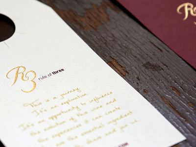 Rule of Three Wine logo design package package design print print design