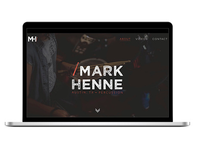 Percussionist Website: Mark Henne