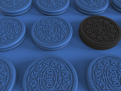 Oreo 3d animation cinema4d oreo