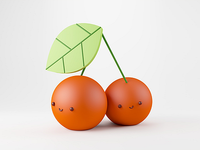 Cherry 3d cherry cinema4d