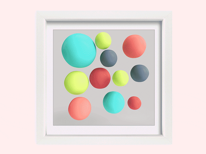 animated balls 3d balls cinema4d