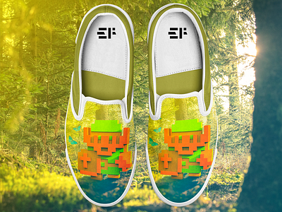 Zelda Shoes 3d pixel shoes zelda